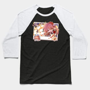 Honkai Star Rail Chibi Guinaifen Stunts Baseball T-Shirt